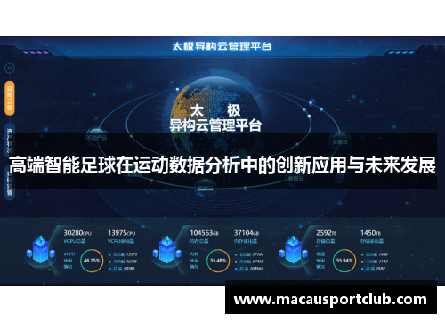高端智能足球在运动数据分析中的创新应用与未来发展